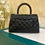 Thumbnail: BNIB Chanel 24P Coco Handle Mini/Small Flap Black Caviar 