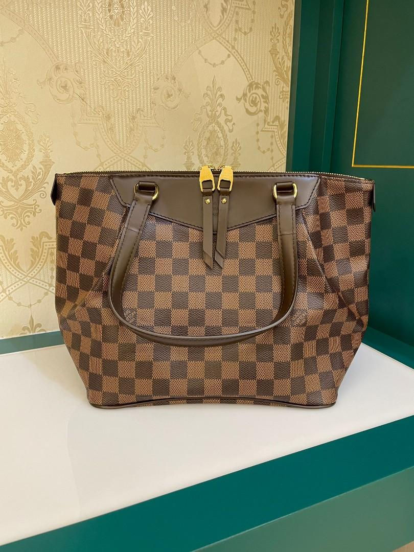 Thumbnail: Like New LV Westminster Tote PM Damier Ebene Brown GHW