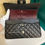 Thumbnail: #30 BNIB Chanel Classic Double Flap Medium Black Caviar SHW