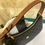 Thumbnail: BNIB Celine Ava Triomphe Bag Medium Tan Canvas Calf