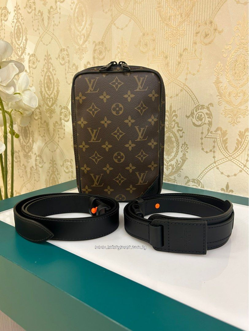 BNIB LV Louis Vuitton Utility Side Bag Monogram Canvas BHW