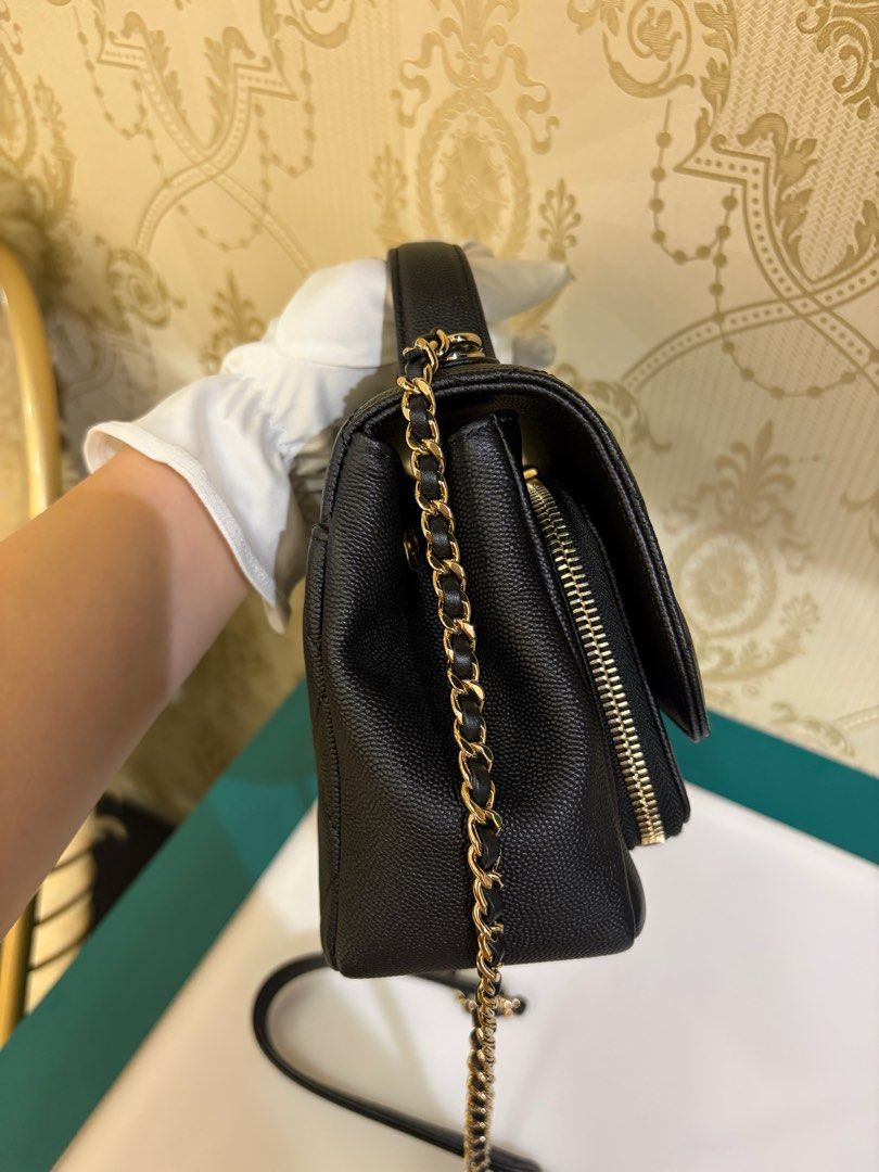 Thumbnail: Chanel Business Affinity Small Black Caviar GHW
