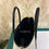 Thumbnail: LNIB Hermes Garden Party 30 Black/Cream Canvas/Calf PHW