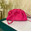 Thumbnail: Bottega Veneta Mini Pouch Clutch Pink intrecciato Leather