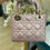 Thumbnail: Like New Lady Dior Mini Pearly Lotus Pink Lamb LGHW