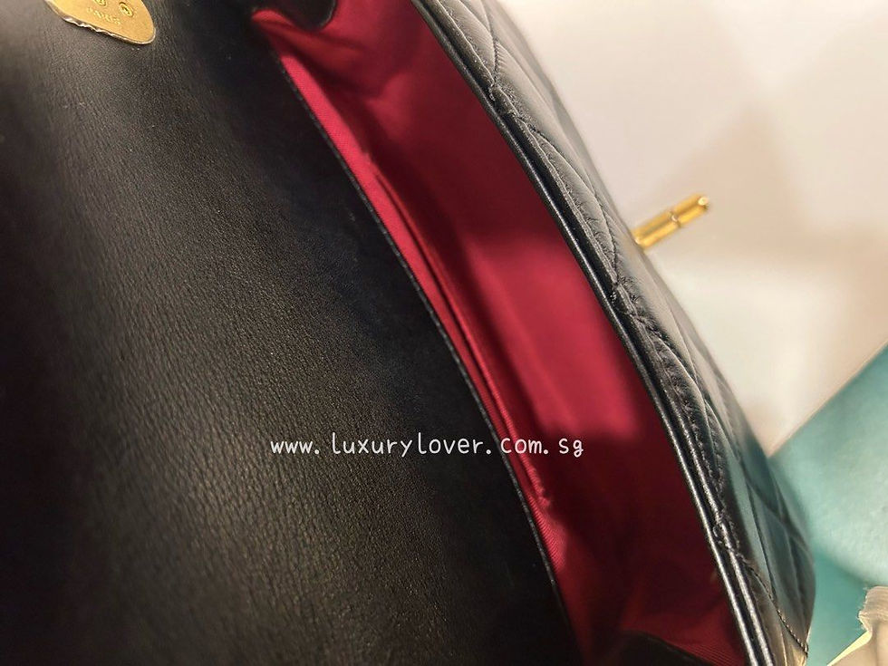 Thumbnail: #30 BNIB Chanel Mini Rectangle Flap Pearl Touch Black Calf GHW