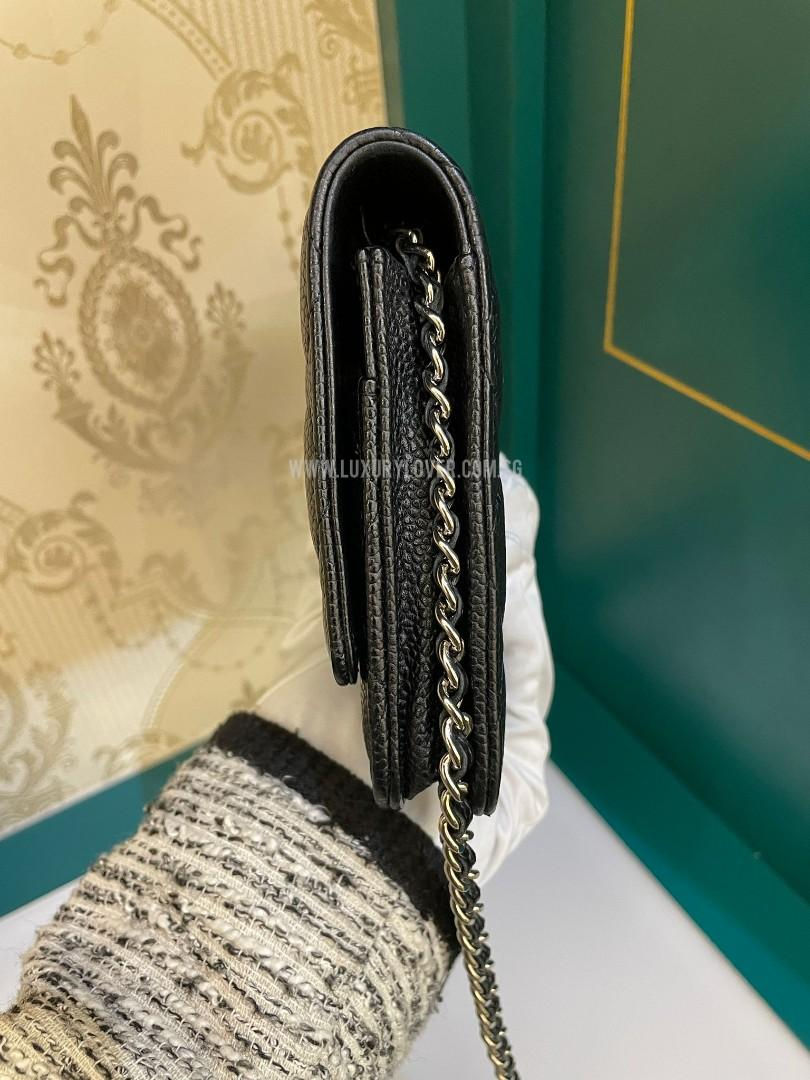 Thumbnail: #26 Chanel WOC Black Caviar SHW