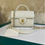 Thumbnail: LNIB Chanel 24A Mini Flap Bag with Top Handle White Caviar GHW