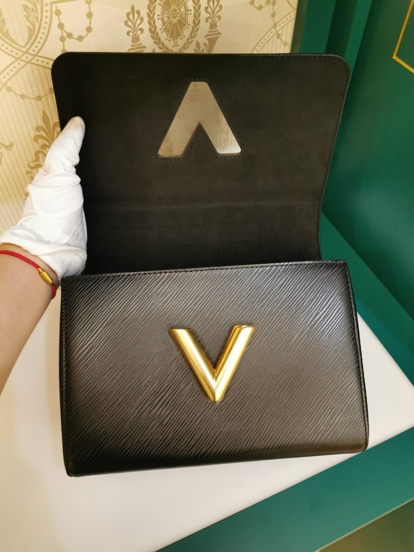 Thumbnail: Brand New LV Twist MM Black EPI GHW
