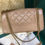 Thumbnail: Excellent Chanel Flap Medium Beige Calf GHW