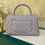 Thumbnail: LNIB Chanel 21K Coco Handle Medium/Large Light Purple Caviar LGHW