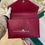 Thumbnail: #26 Like New Chanel Coco Chevron Flap Deep Pink Calf light GHW 