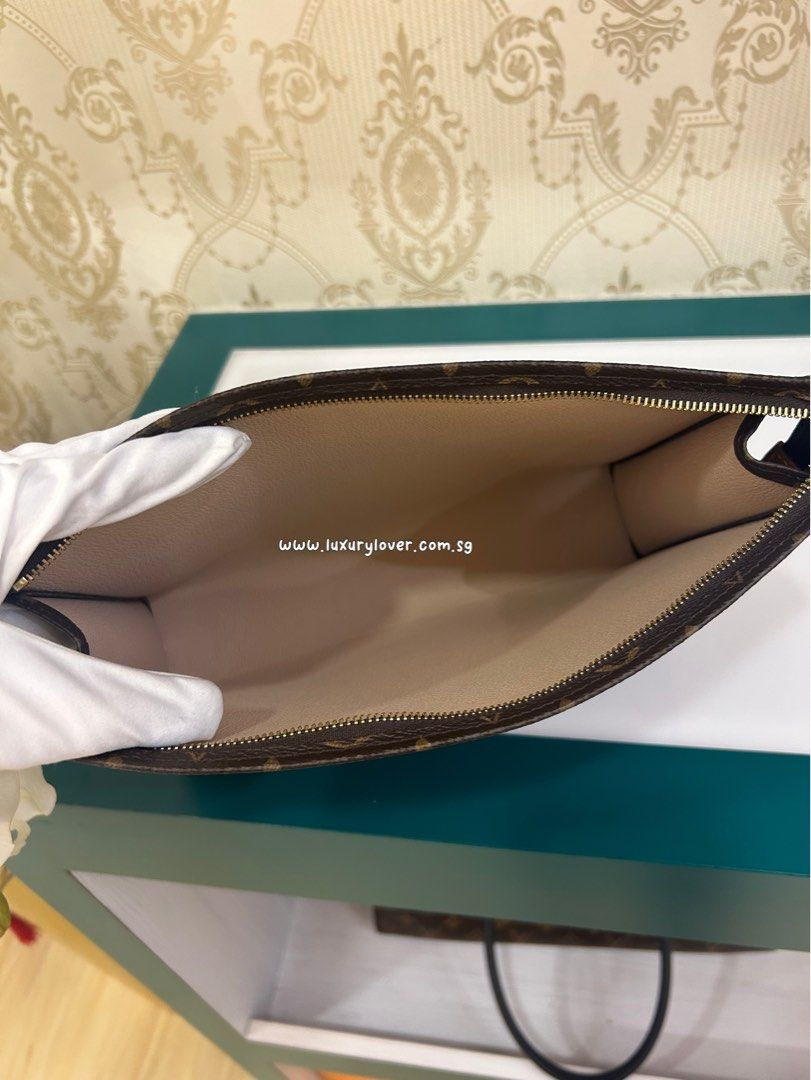 Thumbnail: LNIB Louis Vuitton LV Poche Toilette Toiletry Pouch Monogram Canvas