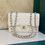 Thumbnail: #10 Chanel Jumbo Classic Single Flap White Caviar SHW