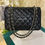 Thumbnail: #27 Chanel Classic Double Flap Small Black Lamb SHW
