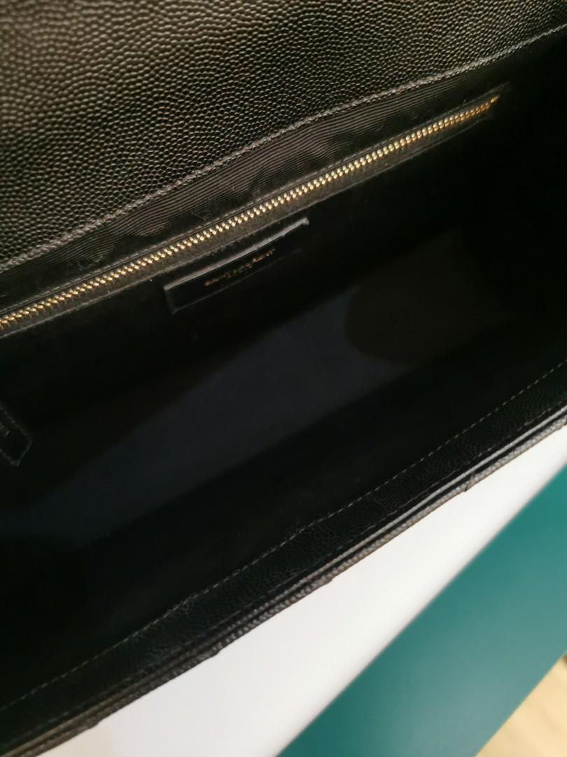 Thumbnail: YSL Envelope Large Bag Calf Black GHW