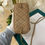 Thumbnail: BNIB Chanel 22B Vanity with Chain Pearl Crush Camel/Beige Lamb GHW