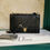 Thumbnail: Like New Dior Diorama Bag Medium Black Grained Calf Light GHW