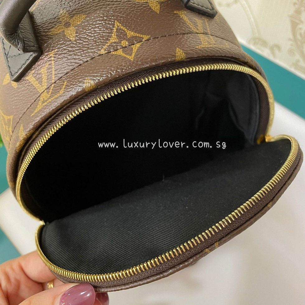Thumbnail: LNIB LV Mini Palm Spring Backpack Monogram Canvas GHW