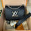 Thumbnail: LNIB Louis Vuitton LV Twist PM Black EPI SHW