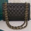 Thumbnail: #18 Almost New Chanel Jumbo Classic Double Flap Black Caviar with GHW