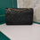 Thumbnail: #8 Chanel Medium Classic Double Flap Black Lamb with 24K GHW