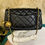 Thumbnail: BNIB 24K Chanel Mini Rectangular Flap Pearl Crush Black Lamb GHW