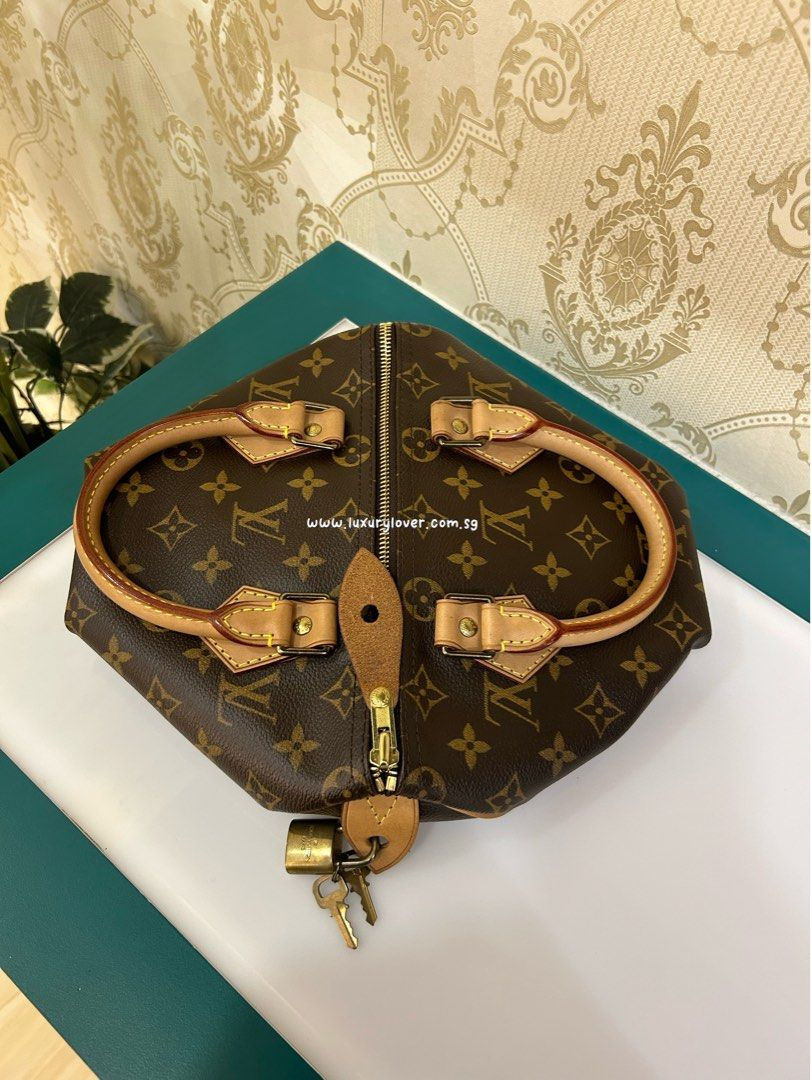 Thumbnail: LV Louis Vuitton Speedy 25 Monogram Canvas GHW 