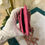 Thumbnail: #29 Like New Chanel Classic Clutch with Chain Pink Caviar LGHW
