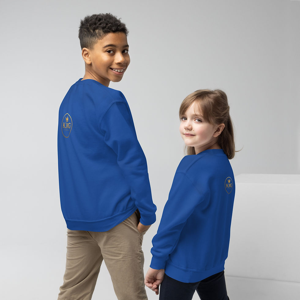 Thumbnail: KJMG Youth crewneck sweatshirt