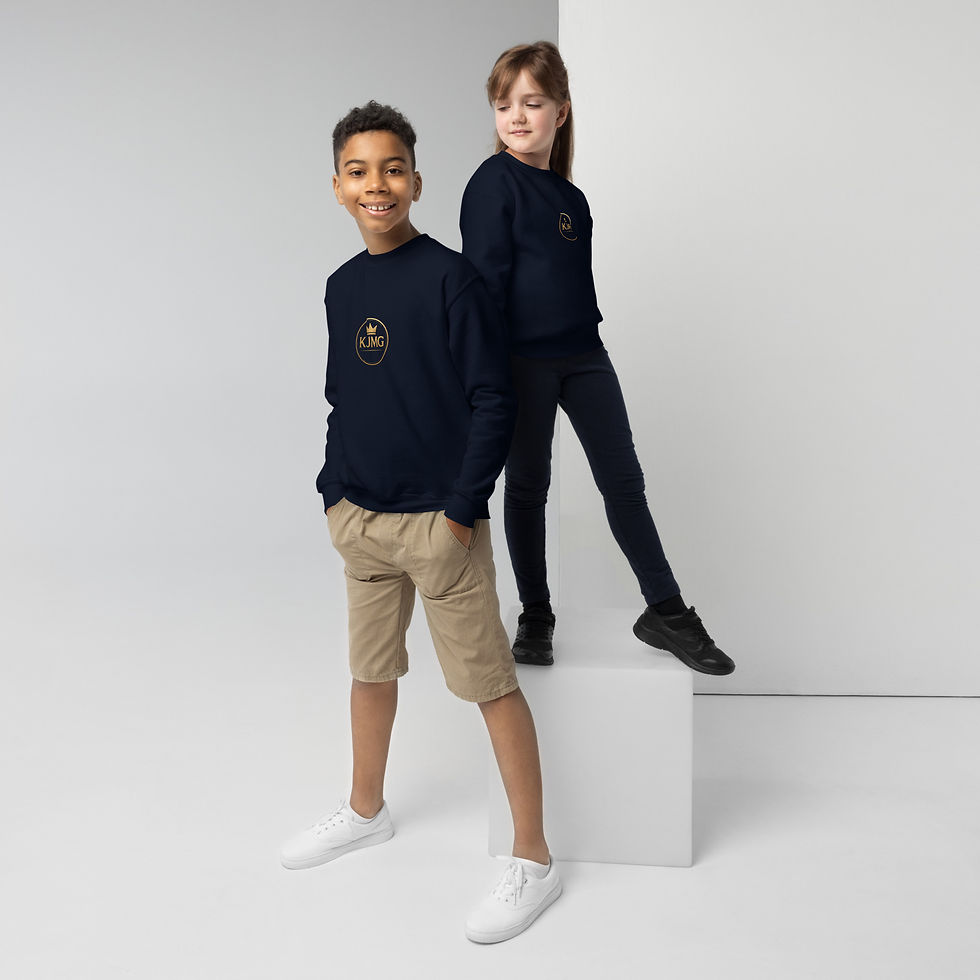 Thumbnail: KJMG Youth crewneck sweatshirt