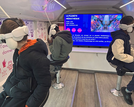 Restitution Sainte-Geneviève-des-Bois "La Planète Médiathèque"