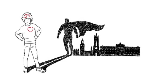 I made this Explainer Video for Skolverket. I got to create the design and the animation for this piece. Drawings made in Photoshop and animated in After Effects.