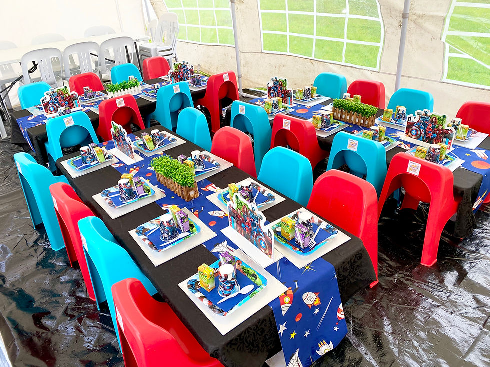 Thumbnail: Kids' Party Table Set (seats up to 8 kids)