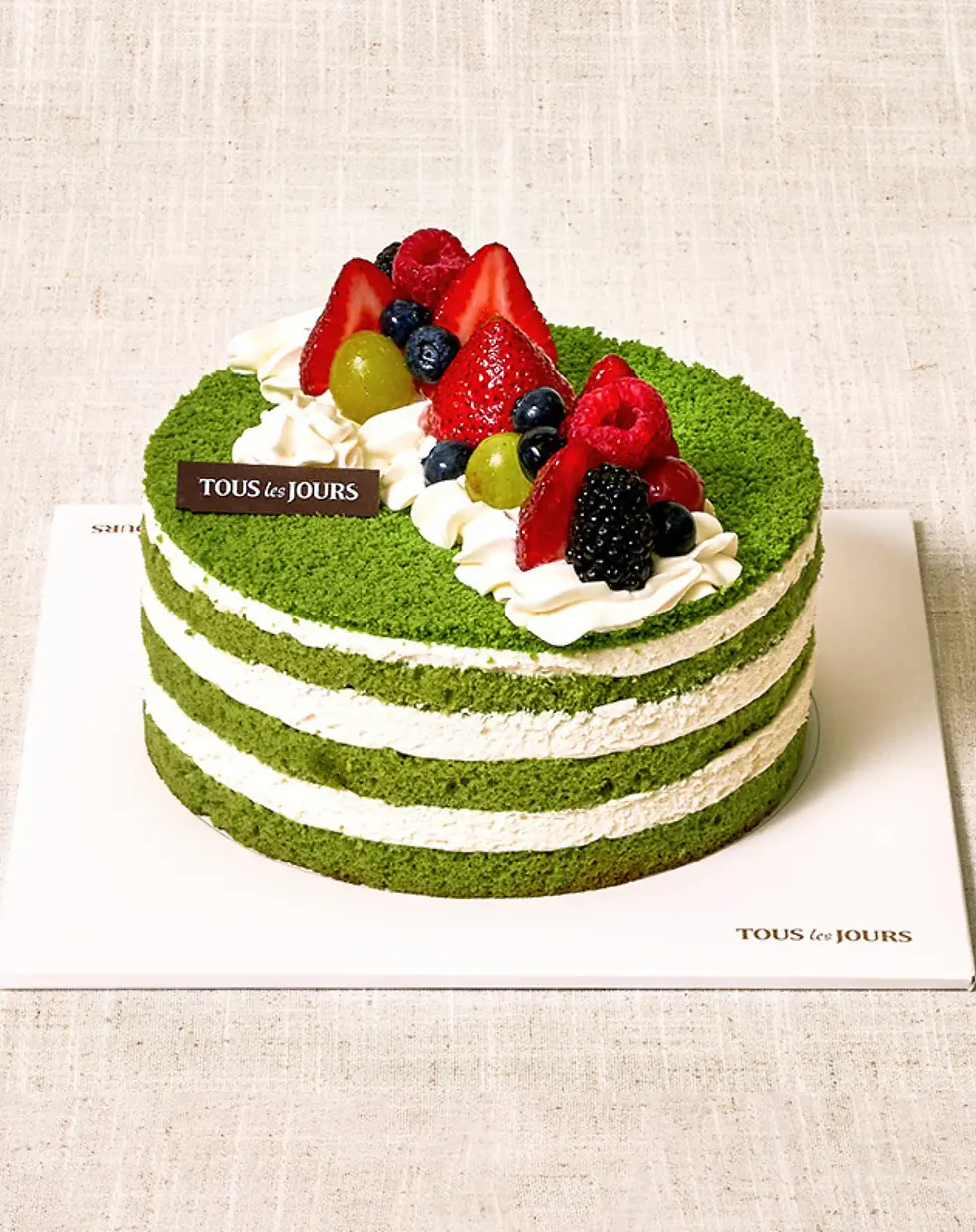 Green Tea Cloud Cake