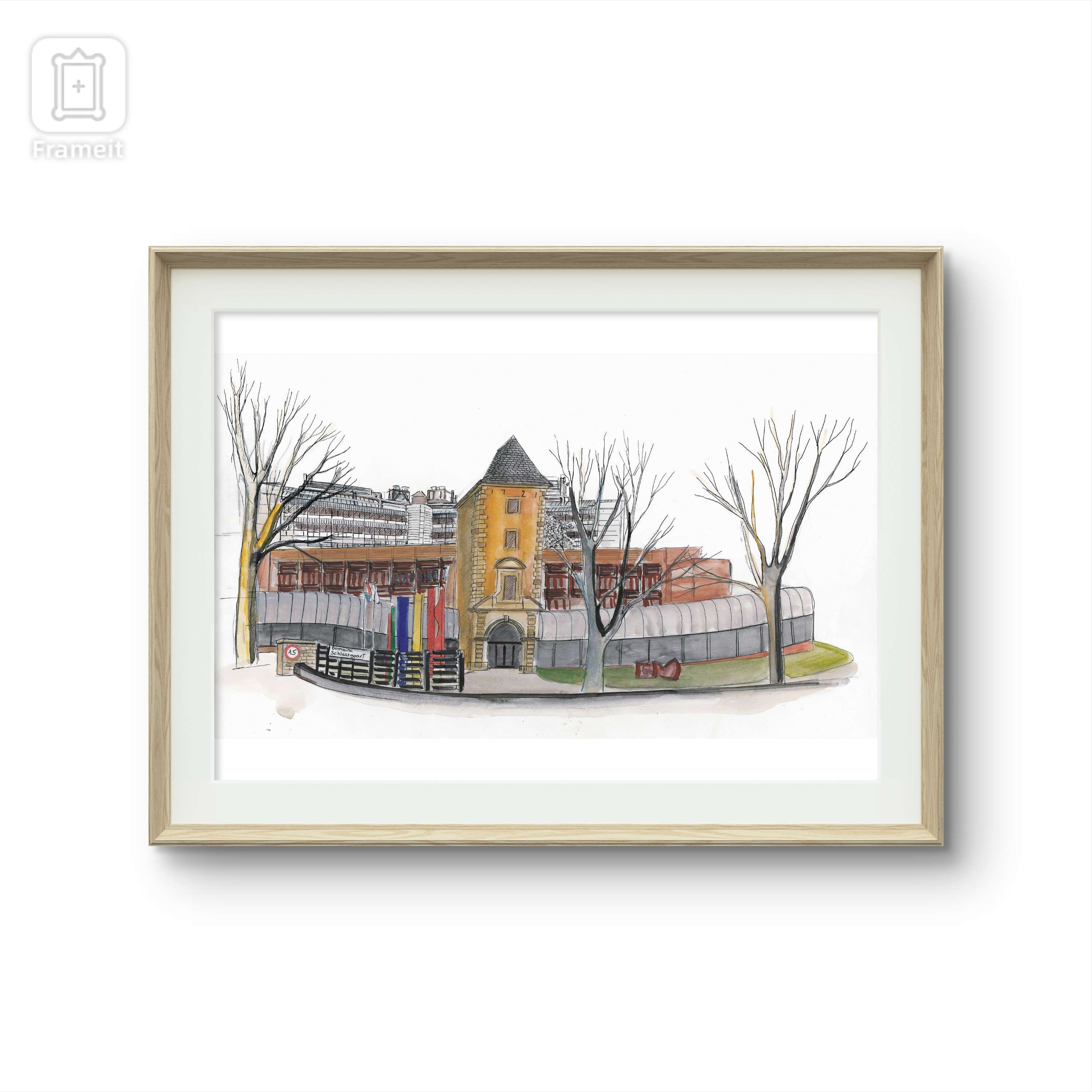Schlassgoart 40cm×50cm