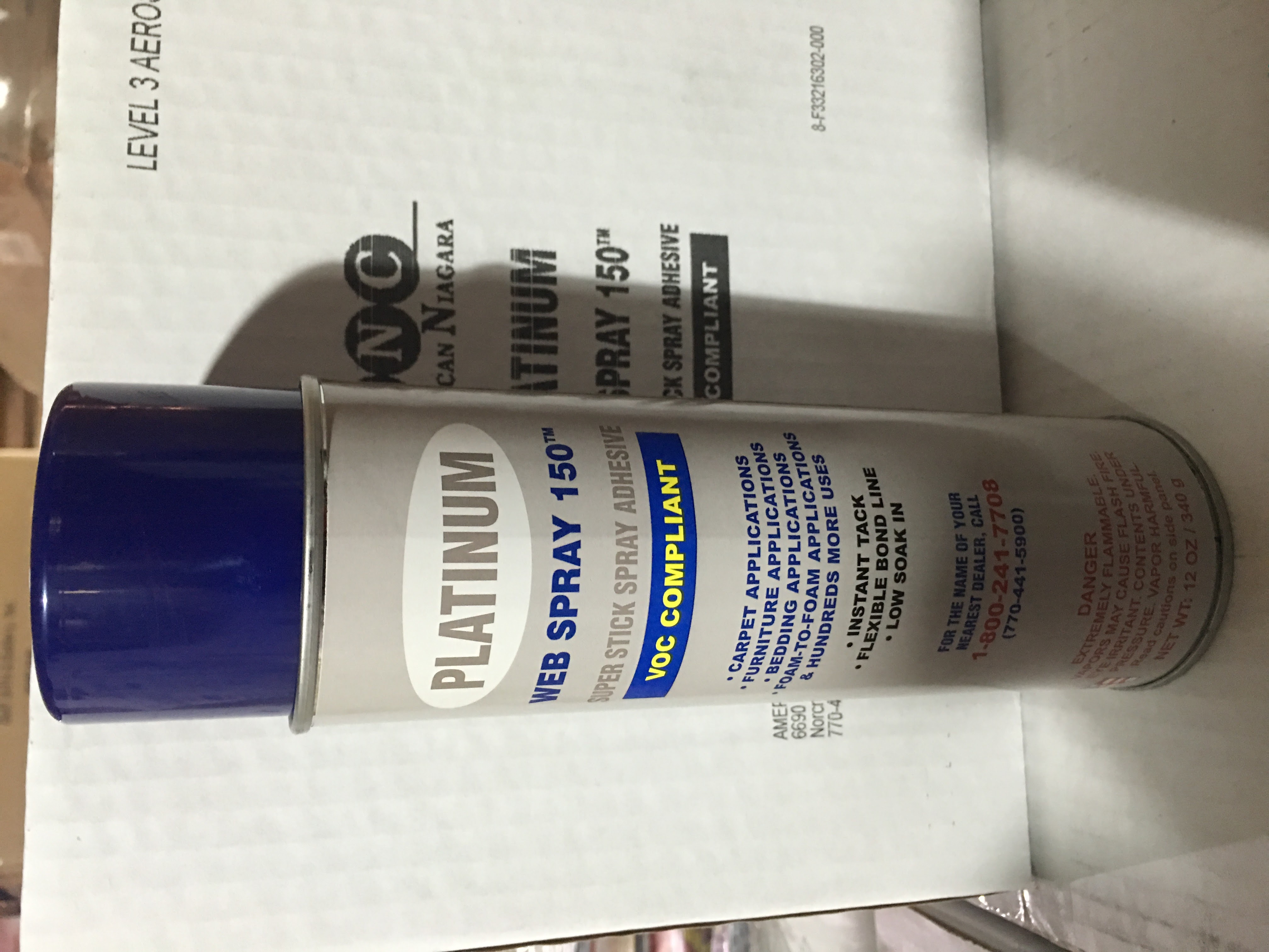 Platinum Web Spray Adhesive 150