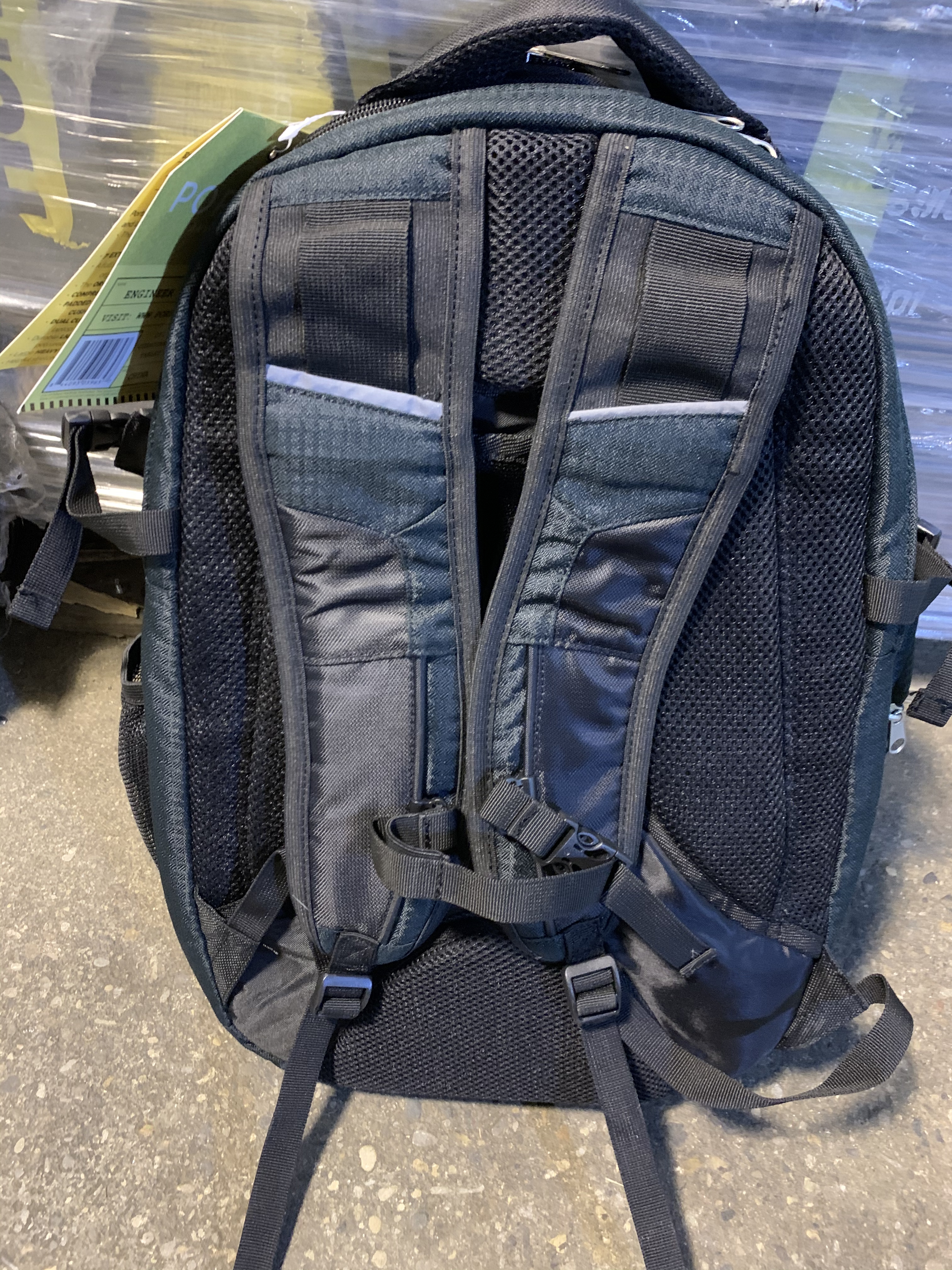 Portal Black and Green Backpack