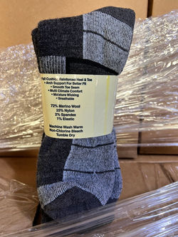 3-Pack Merino Wool Socks