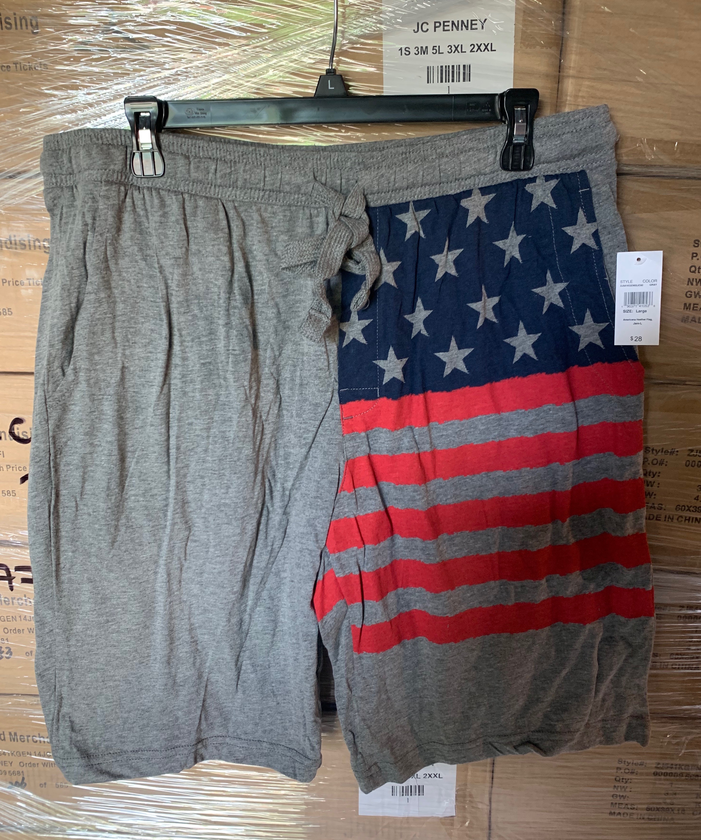 American Flag Shorts