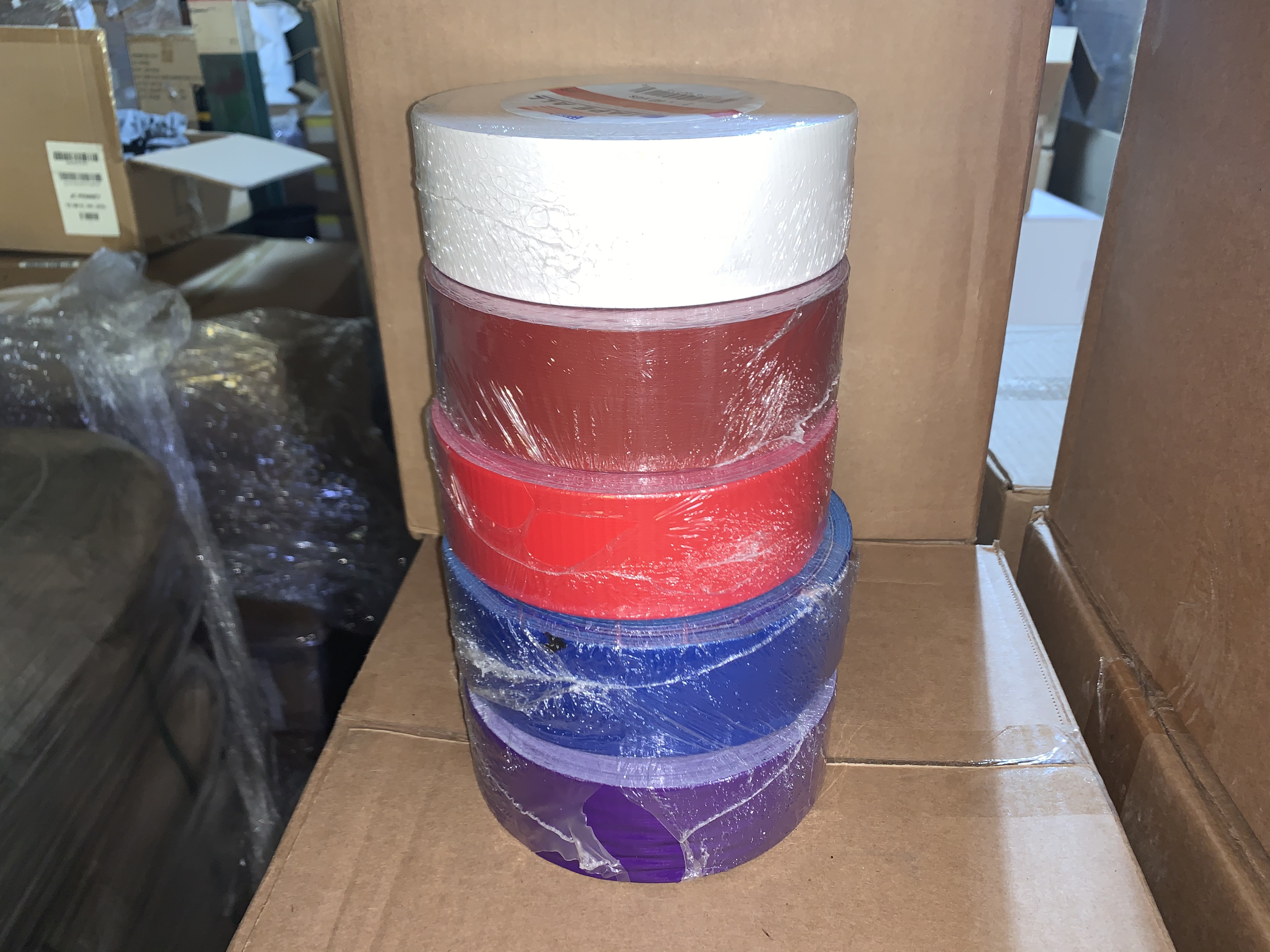 2in Assorted Color Duct Tape