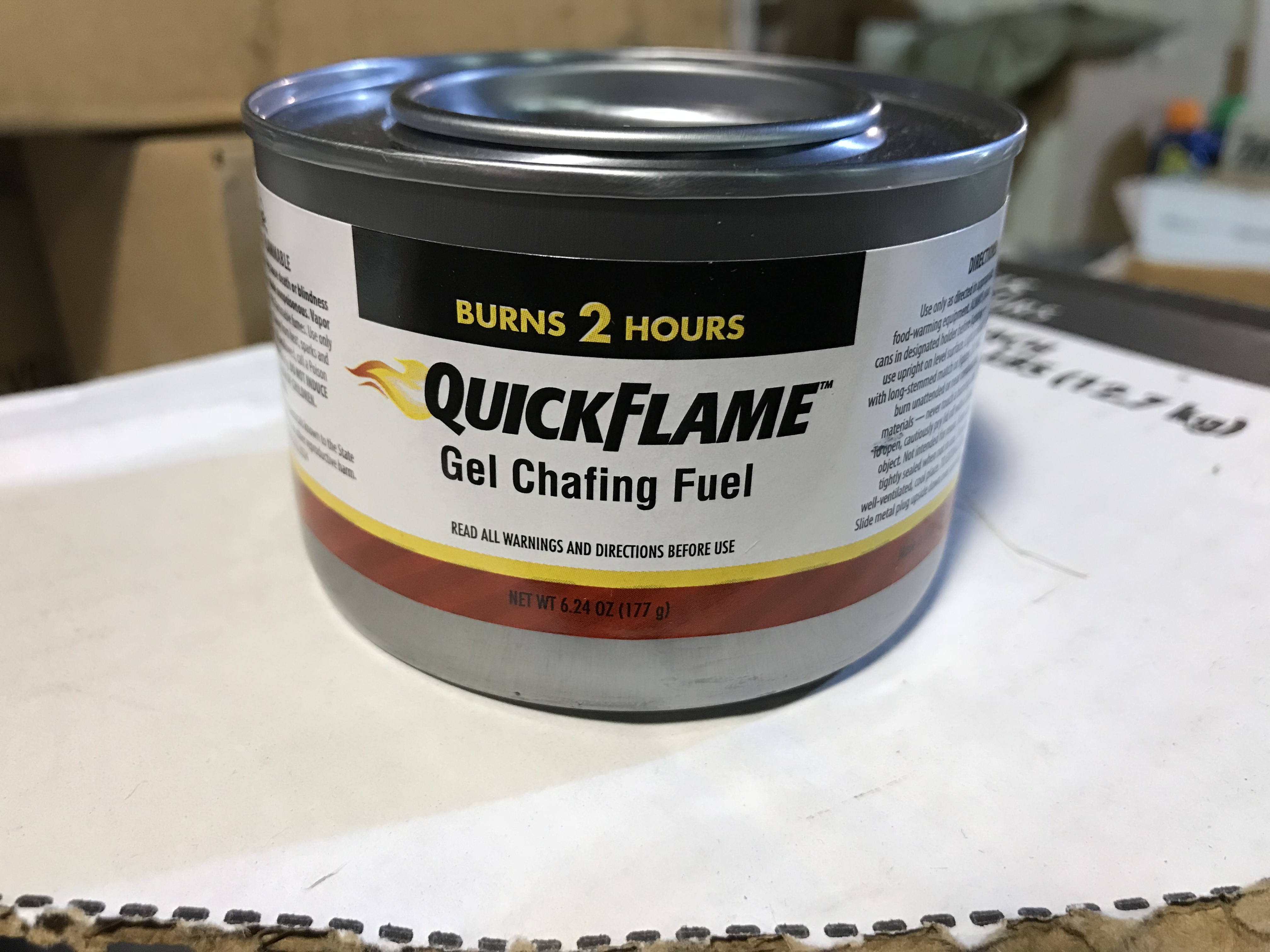 Quick Flame Canned Heat