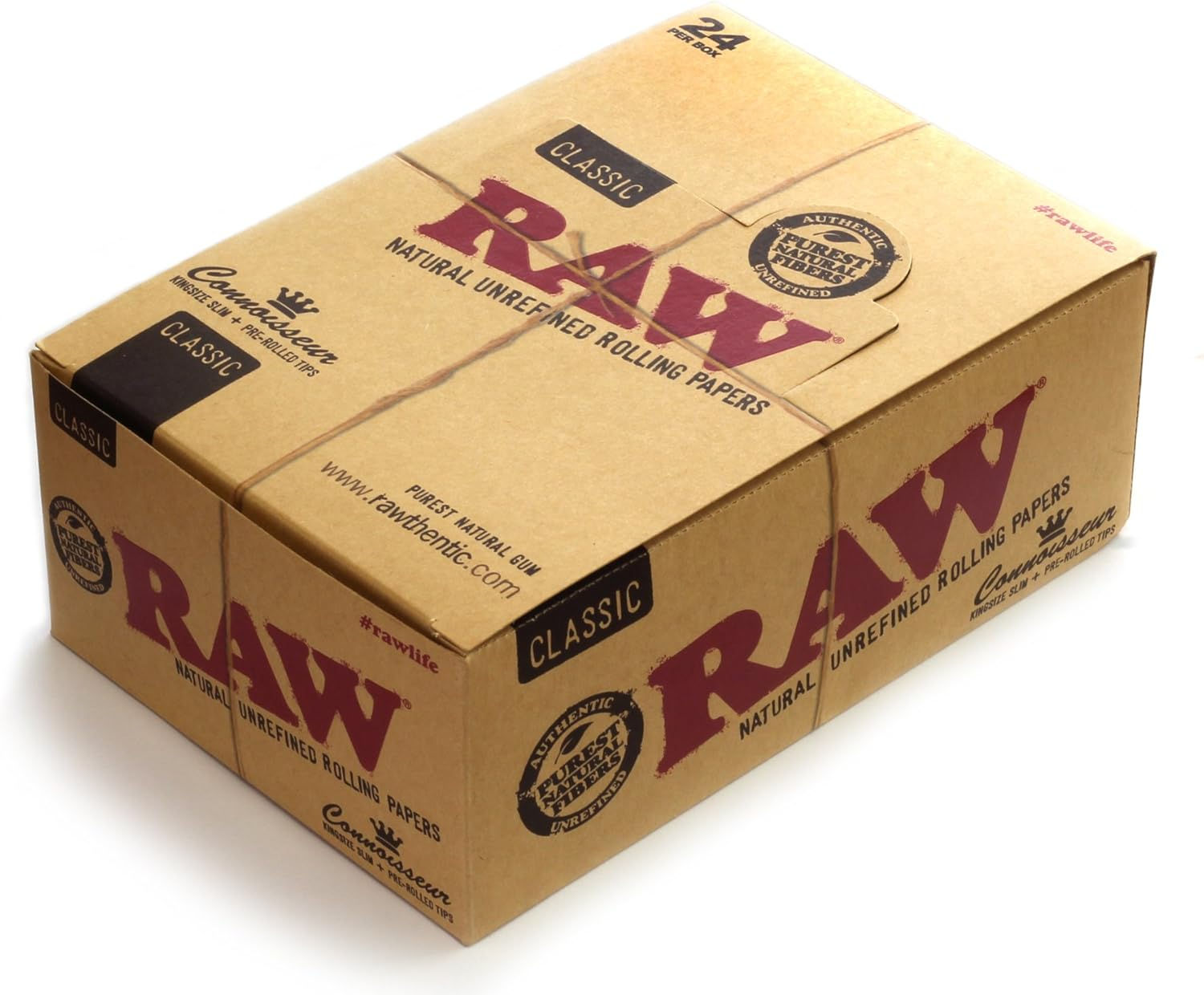 RAW Classic Connoisseur King Size Slim Paper + Tips