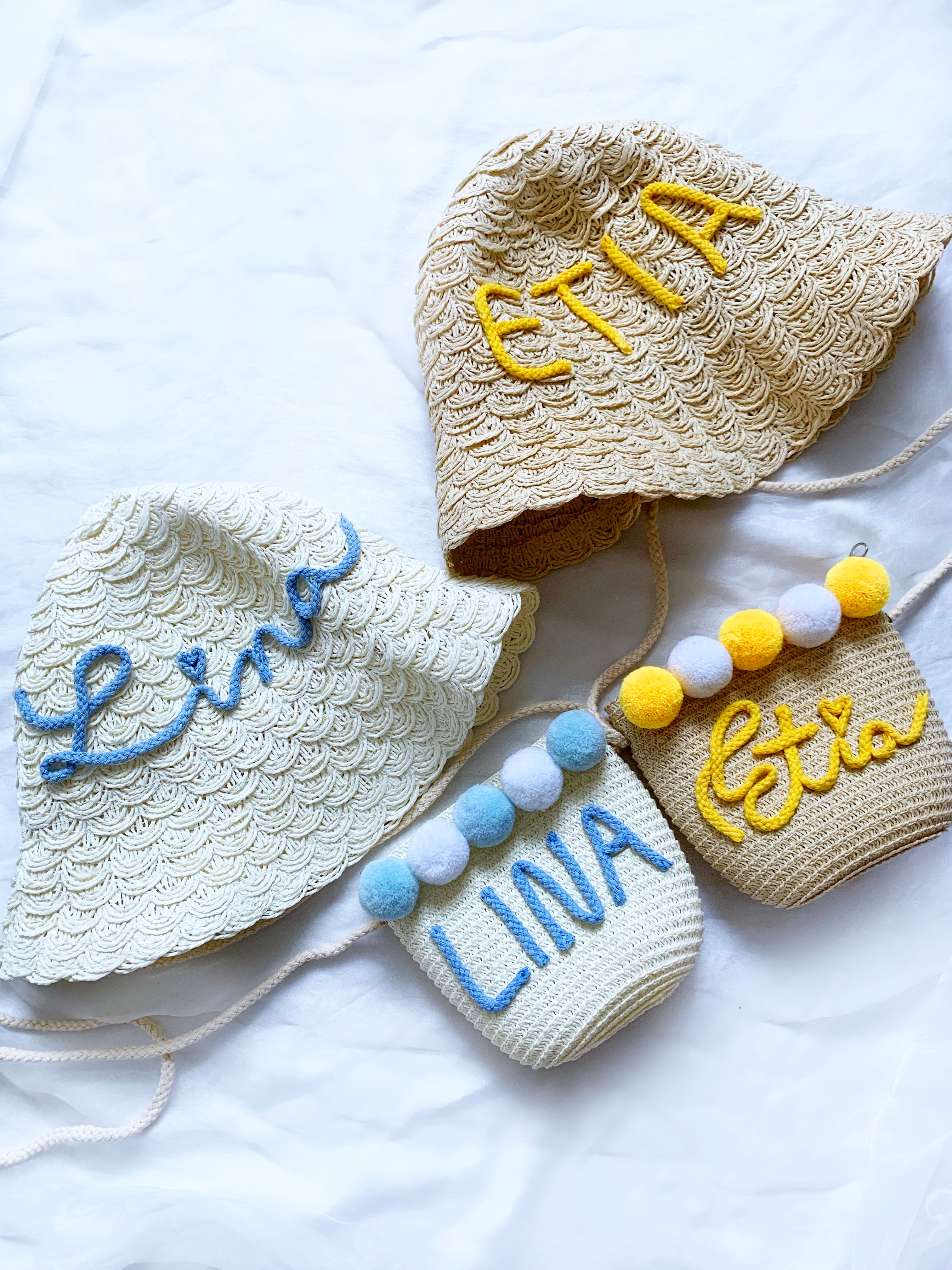 訂製小孩帽子及手袋禮盒 Personalized Kid’s Hat & Bag Gift Box