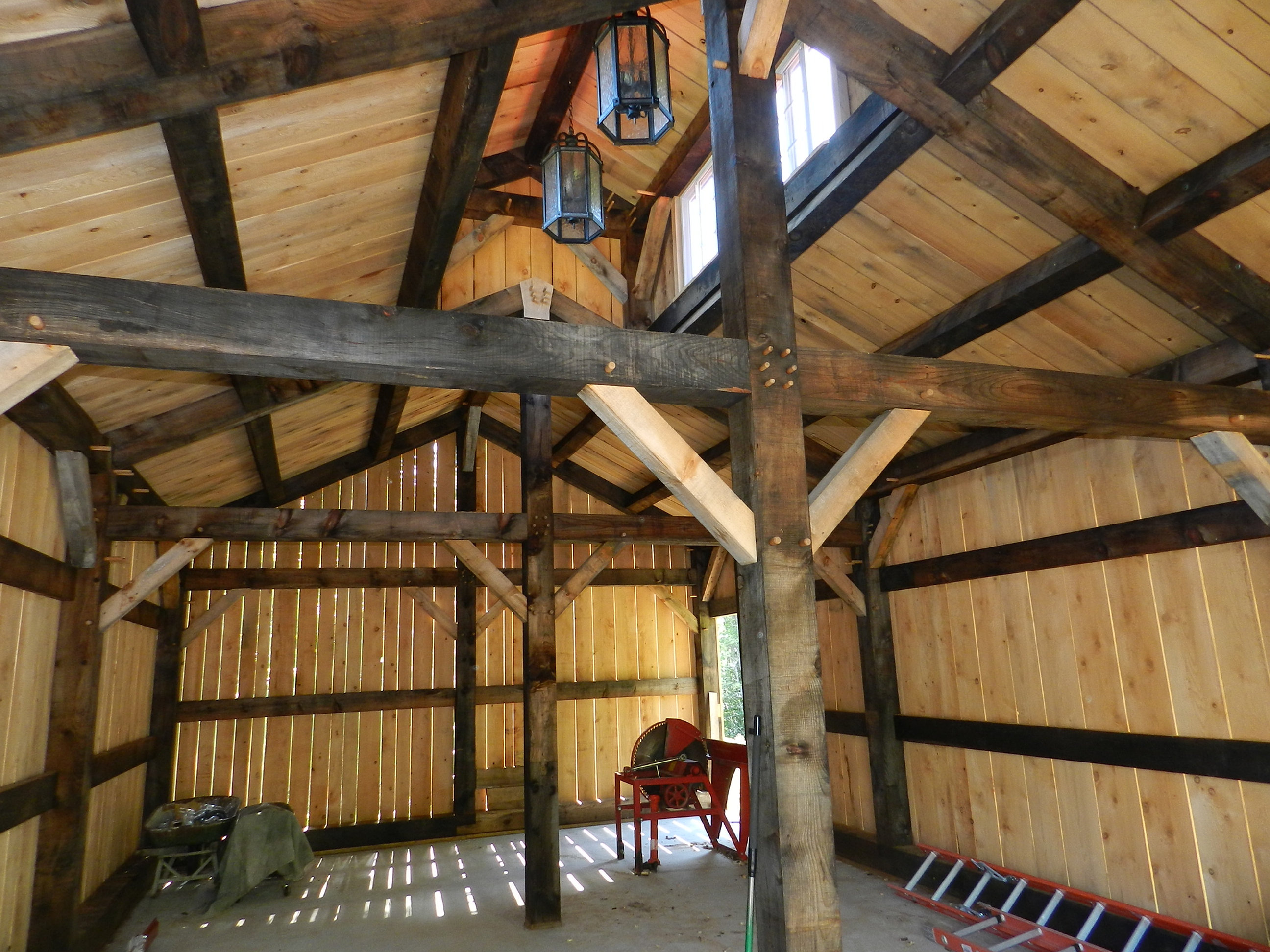 Use A Kit For Your Addition Timber Frame Kits Timber Frame Barn