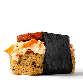 Surf & Turf Musubi Close up - Randy's Spammys