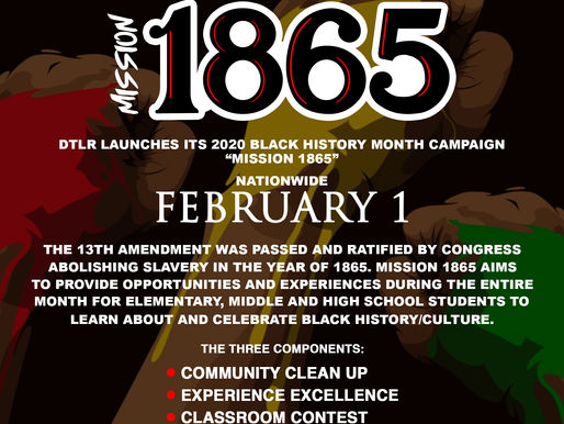 Mission 1865: Black History Month Campaign