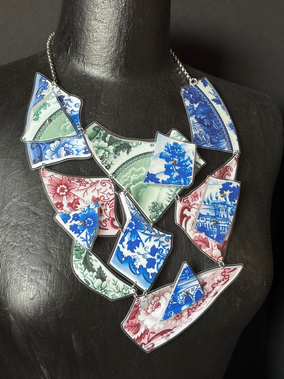 Thumbnail: Broken Plate Necklace #6