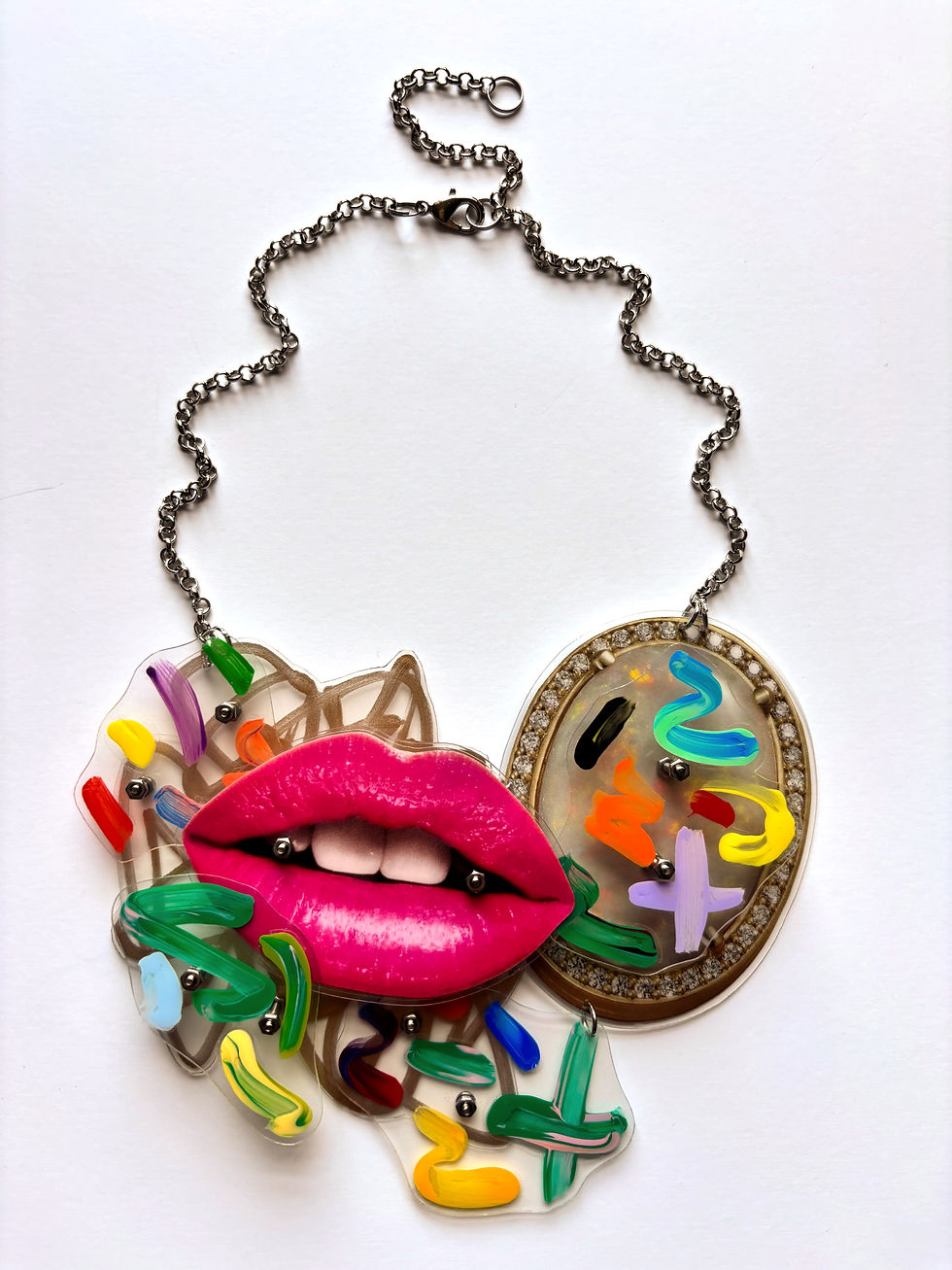 Thumbnail: Collage Necklace #8