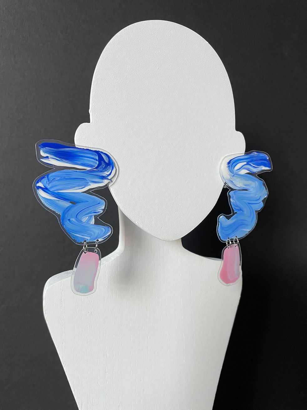 Thumbnail: Brushstrokes Earrings #10